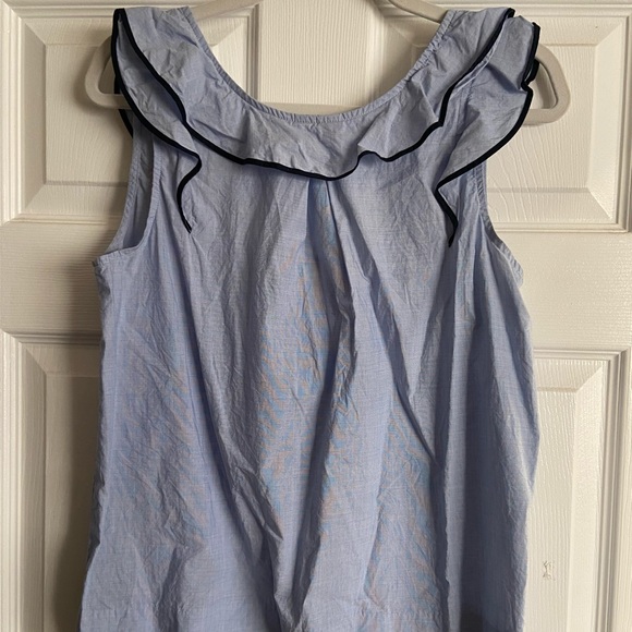 J.Crew Blue Tank Top - Picture 2 of 5